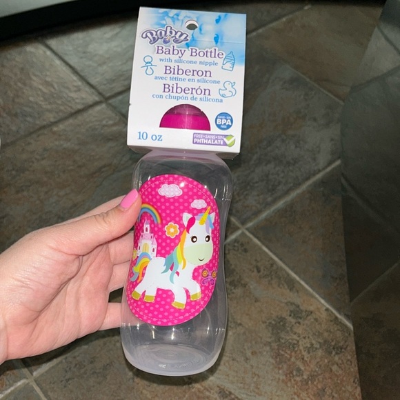 Baby Bottle + Plastic doll Toy - Picture 1 of 1